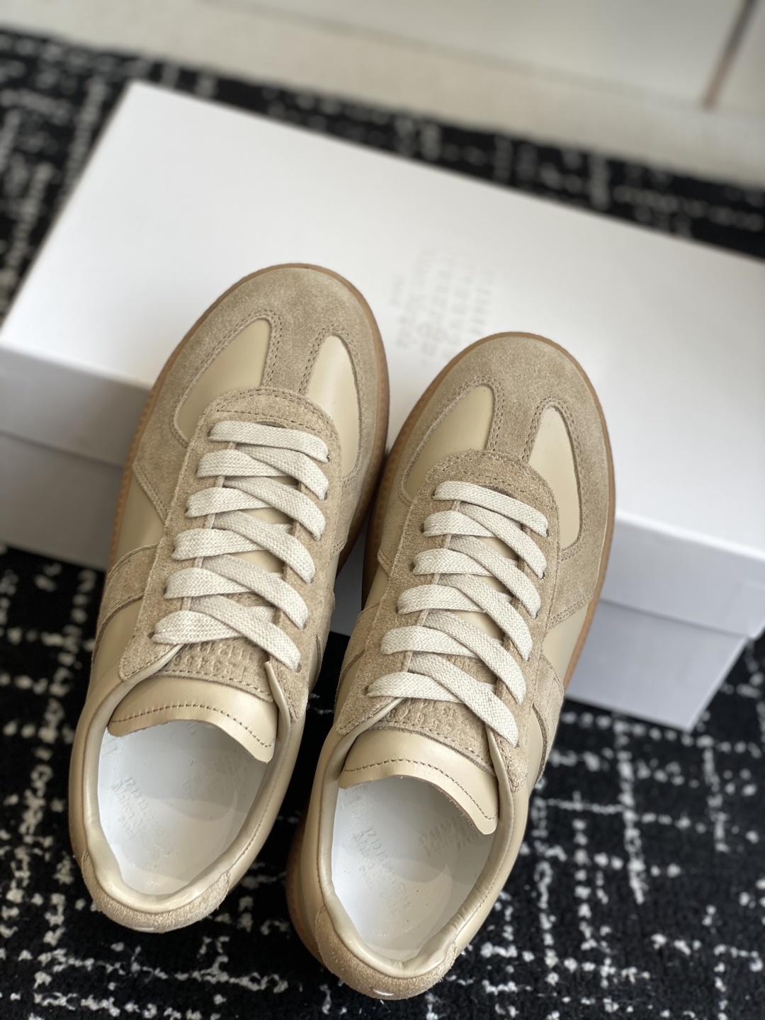 代购级MaisonMargiela MM6 马吉拉 厚底 德训鞋 休闲 运动鞋原版购入开发 做货 鬼才设