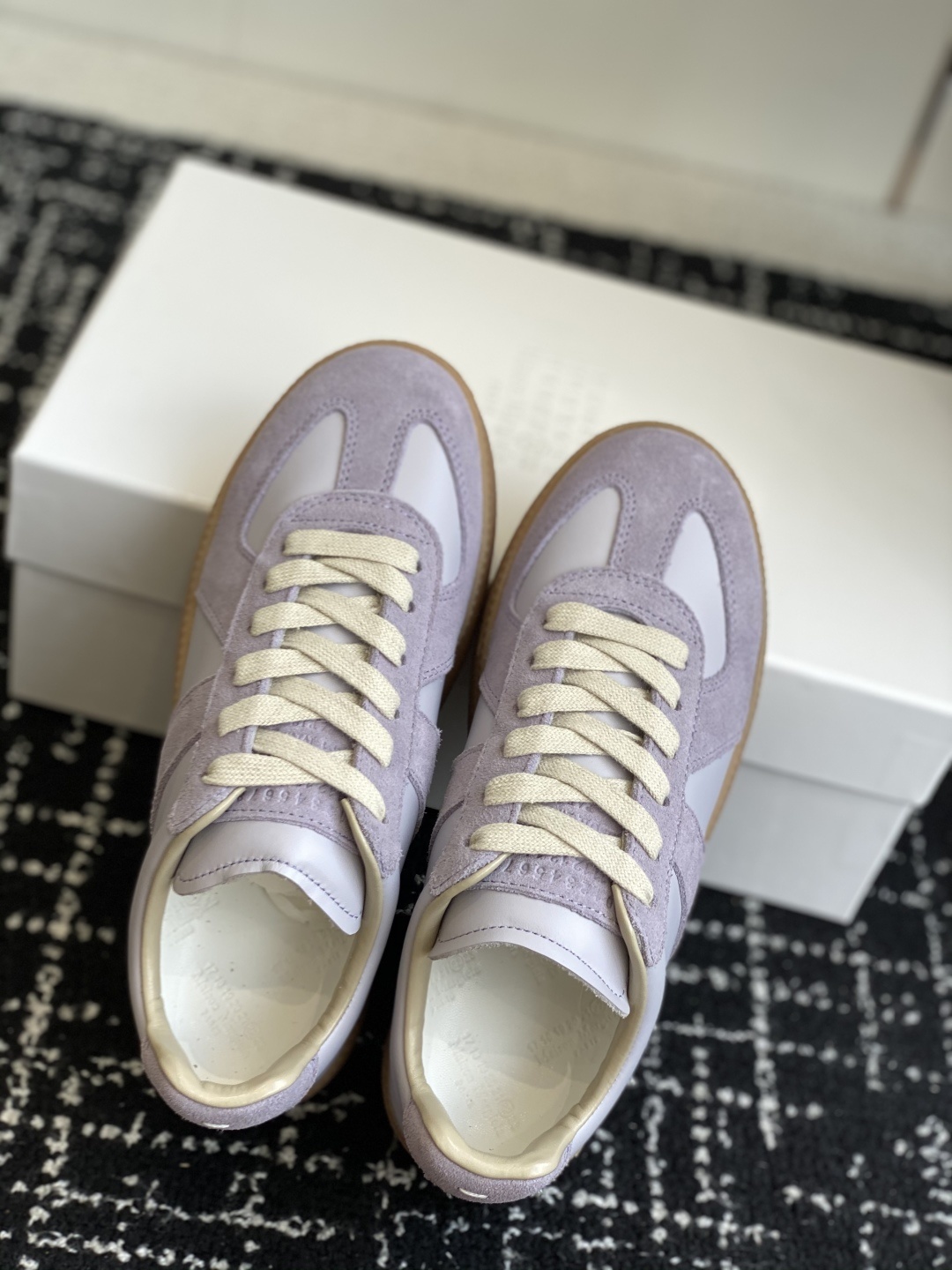 代购级MaisonMargiela MM6 马吉拉 厚底 德训鞋 休闲 运动鞋原版购入开发 做货 鬼才设