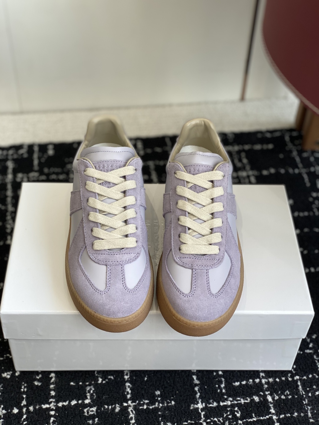 代购级MaisonMargiela MM6 马吉拉 厚底 德训鞋 休闲 运动鞋原版购入开发 做货 鬼才设
