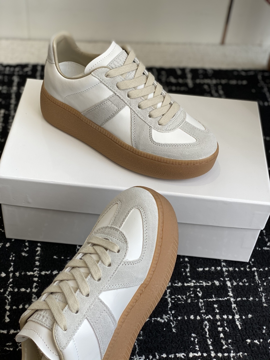 代购级MaisonMargiela MM6 马吉拉 厚底 德训鞋 休闲 运动鞋原版购入开发 做货 鬼才设