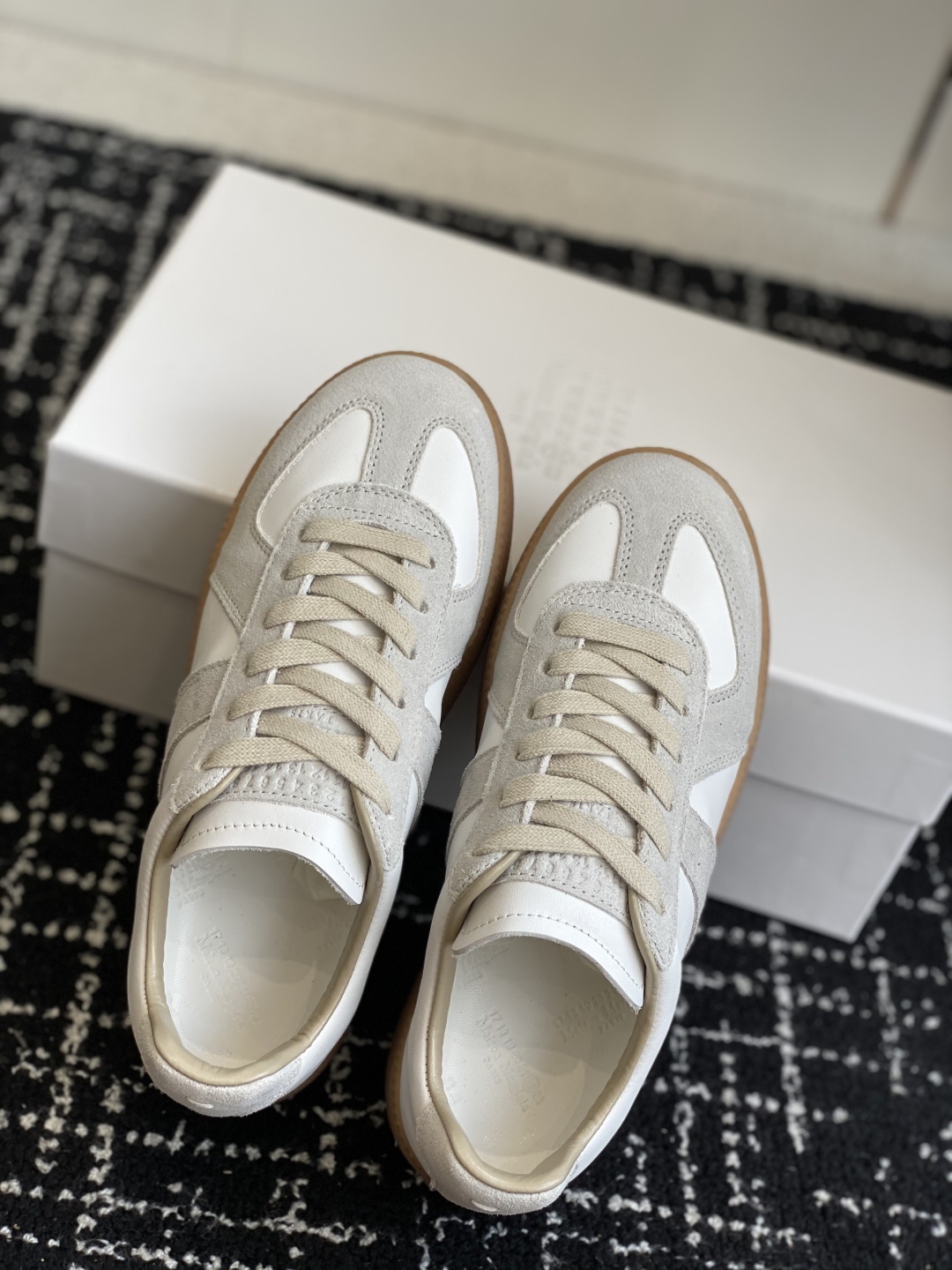 代购级MaisonMargiela MM6 马吉拉 厚底 德训鞋 休闲 运动鞋原版购入开发 做货 鬼才设