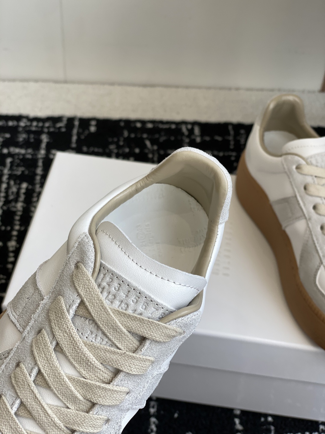 代购级MaisonMargiela MM6 马吉拉 厚底 德训鞋 休闲 运动鞋原版购入开发 做货 鬼才设