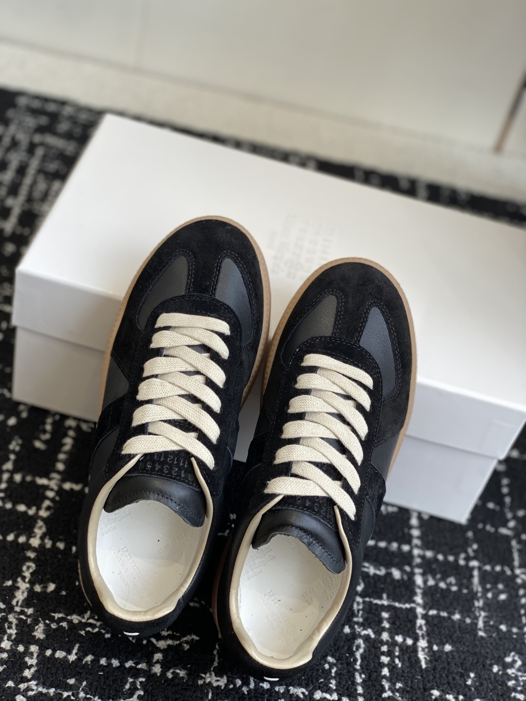 代购级MaisonMargiela MM6 马吉拉 厚底 德训鞋 休闲 运动鞋原版购入开发 做货 鬼才设