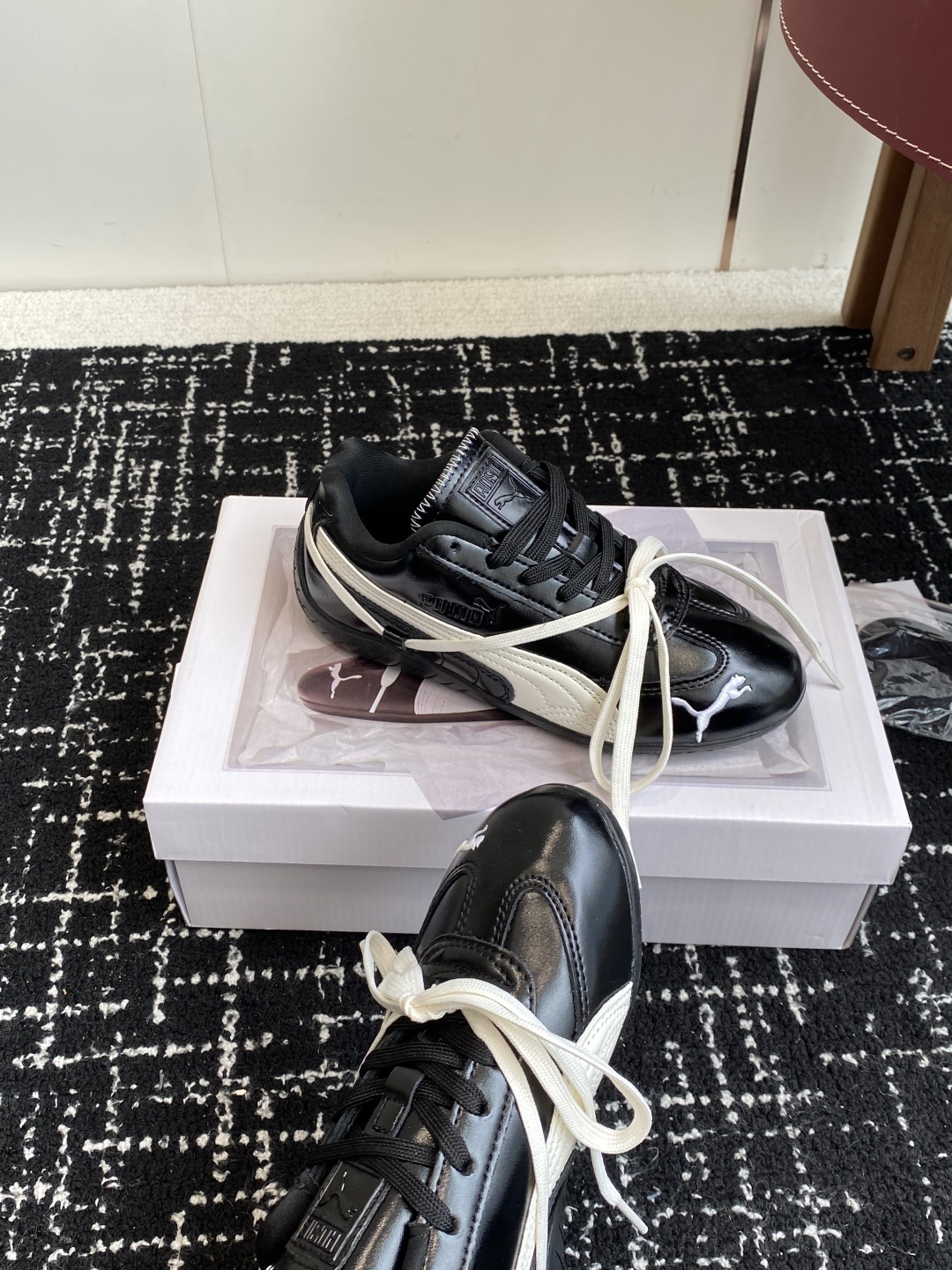 代购级Rose x Puma Speedcat 联名款 极速赛车系列彪马低帮生活休闲鞋 时尚与运动的完美