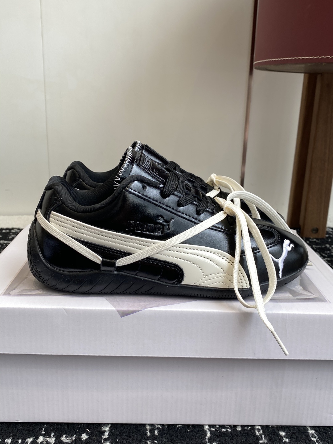 代购级Rose x Puma Speedcat 联名款 极速赛车系列彪马低帮生活休闲鞋 时尚与运动的完美