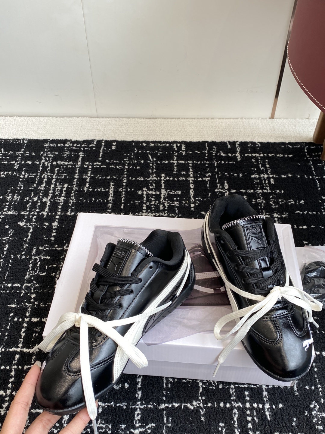 代购级Rose x Puma Speedcat 联名款 极速赛车系列彪马低帮生活休闲鞋 时尚与运动的完美