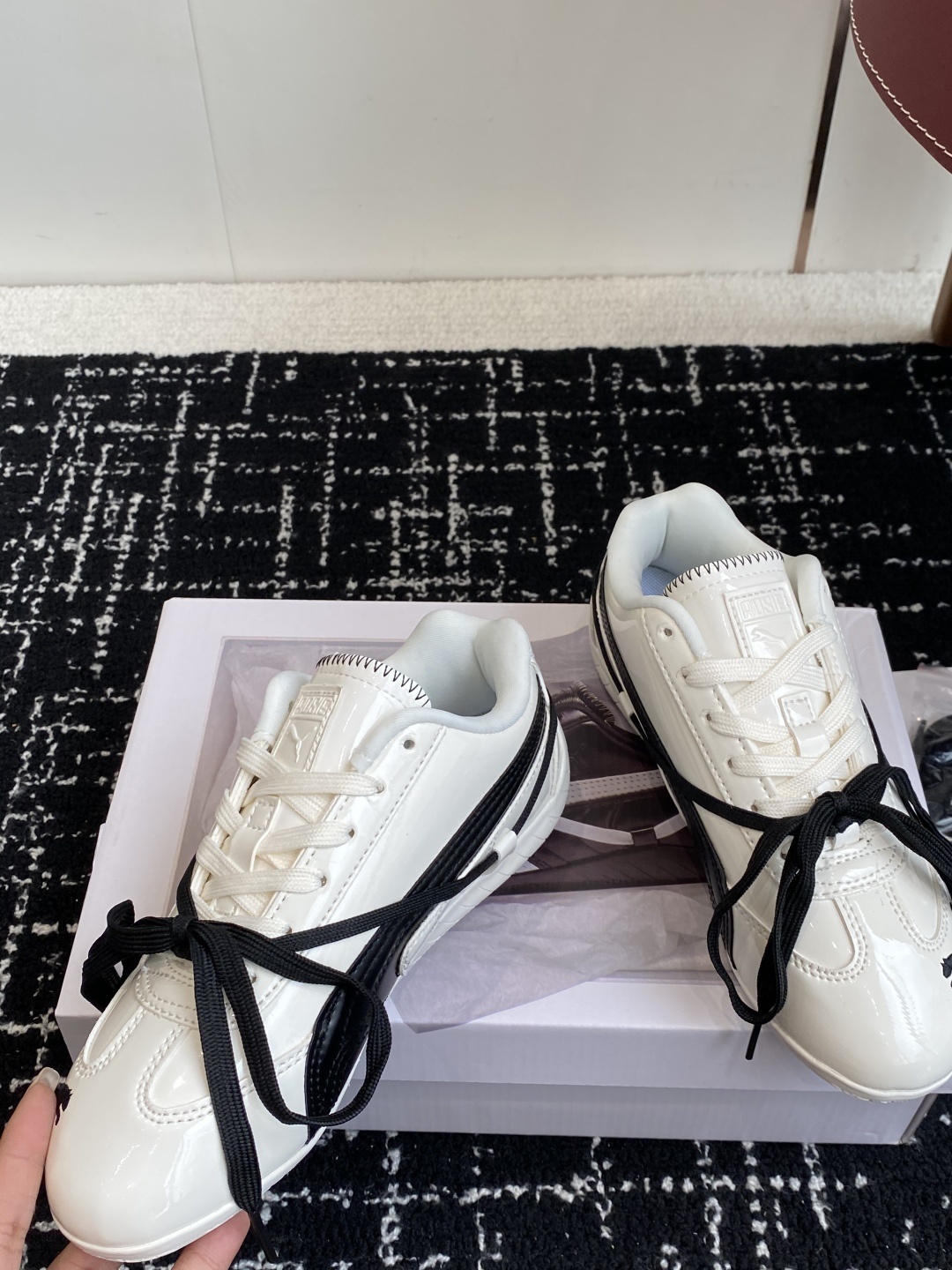 代购级Rose x Puma Speedcat 联名款 极速赛车系列彪马低帮生活休闲鞋 时尚与运动的完美