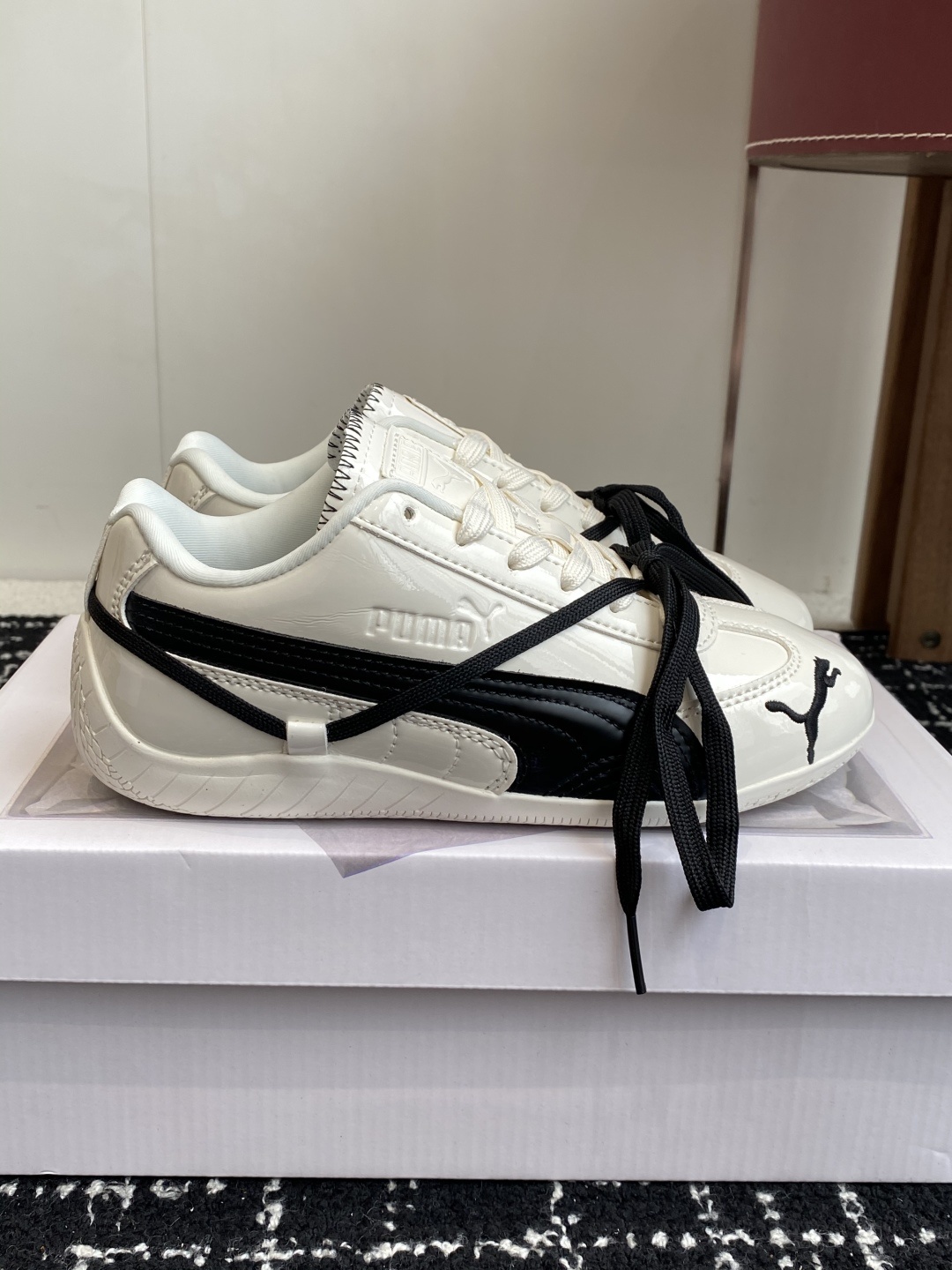 代购级Rose x Puma Speedcat 联名款 极速赛车系列彪马低帮生活休闲鞋 时尚与运动的完美