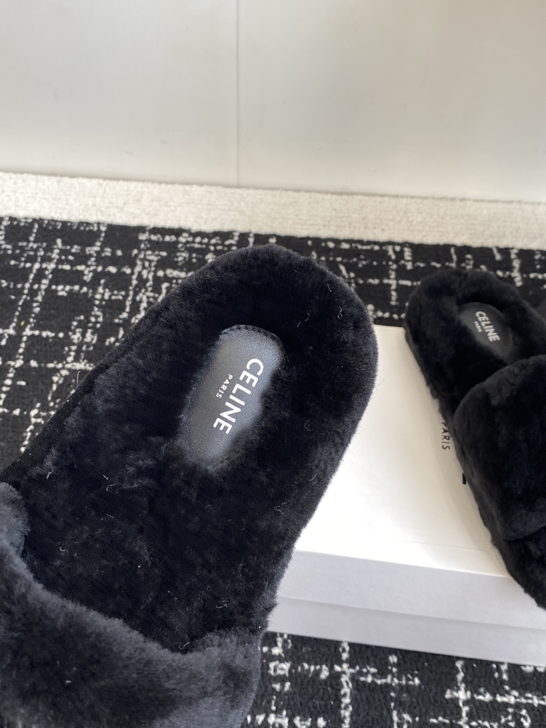 Celine Women's Shearling Wool Slip-On Slippers - Cozy & Stylish 8 cmp i1757435191329 8715 0 6