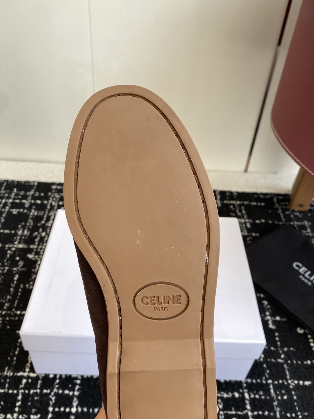 代购级Celine 25ss 新款 一脚蹬乐福鞋今年必须要入手一双celine乐福鞋 ,复古风经典款 超