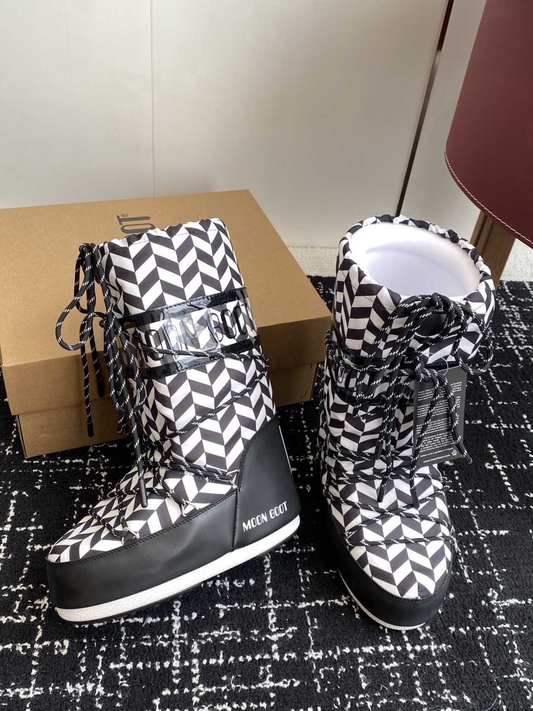 代购级Moon Boot2025vs秋冬最新款雪地靴系列……丑萌雪地短靴忘了UGG吧,时髦人都在穿Moo