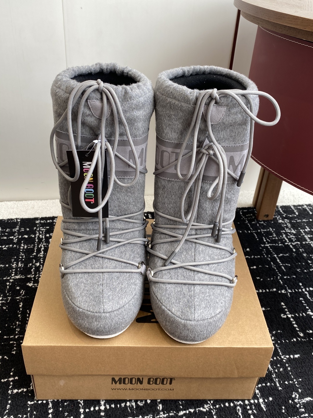 代购级Moon Boot2025vs秋冬最新款雪地靴系列……丑萌雪地短靴忘了UGG吧,时髦人都在穿Moo