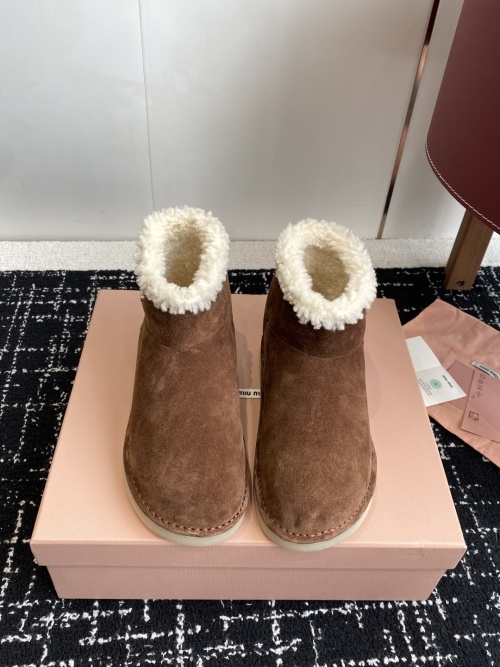 Miu Miu Shearling-Lined Suede Ankle Boots, Cozy and Chic Winter Footwear 1 Miu Miu Shearling-Lined Suede Ankle Boots, Cozy and Chic Winter Footwear