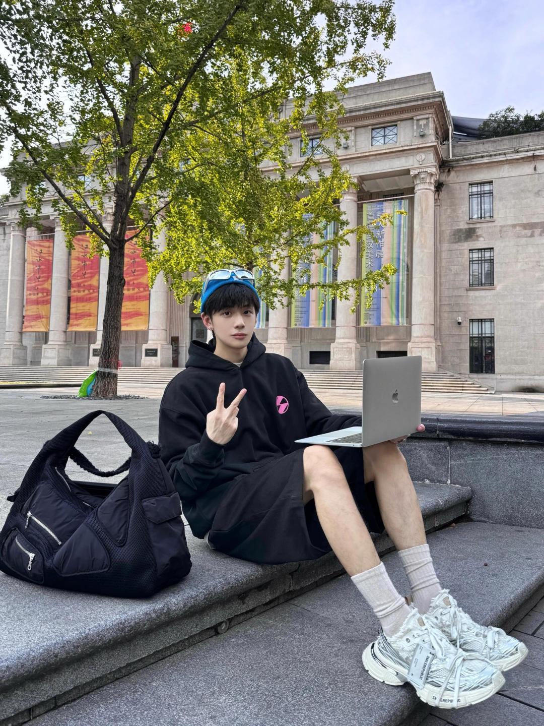 NO:544028,Foot pictures Reference, daddy shoes19860909上脚图 参考,老爹鞋,Women's Shoes