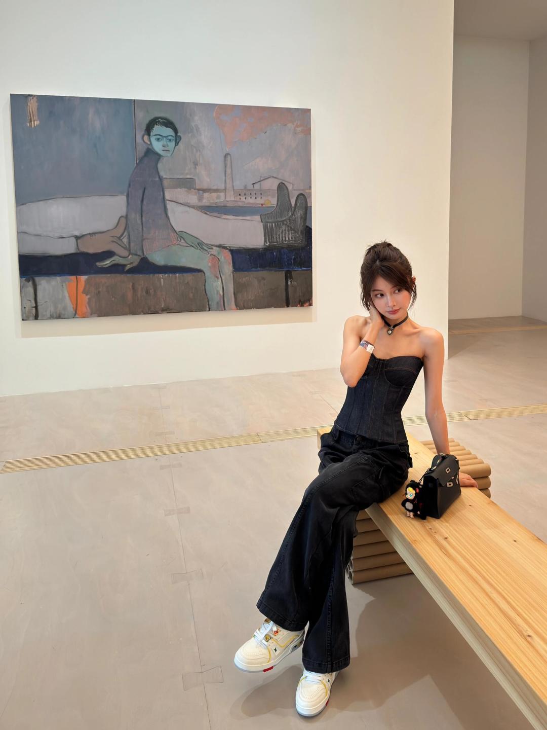 NO:559469,Upper foot picture reference, casual shoes/sports shoes, sneakers19860909上脚图 参考,休闲鞋/运动鞋,sneakers,Women's Shoes