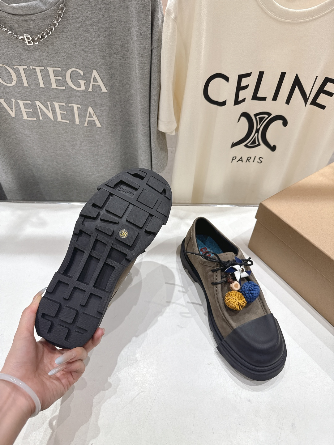 高版本出厂 情侣款👫 Camper西班牙潮牌25ss新款情侣休闲鞋……【情侣胶头两穿款休闲鞋】原版一比一