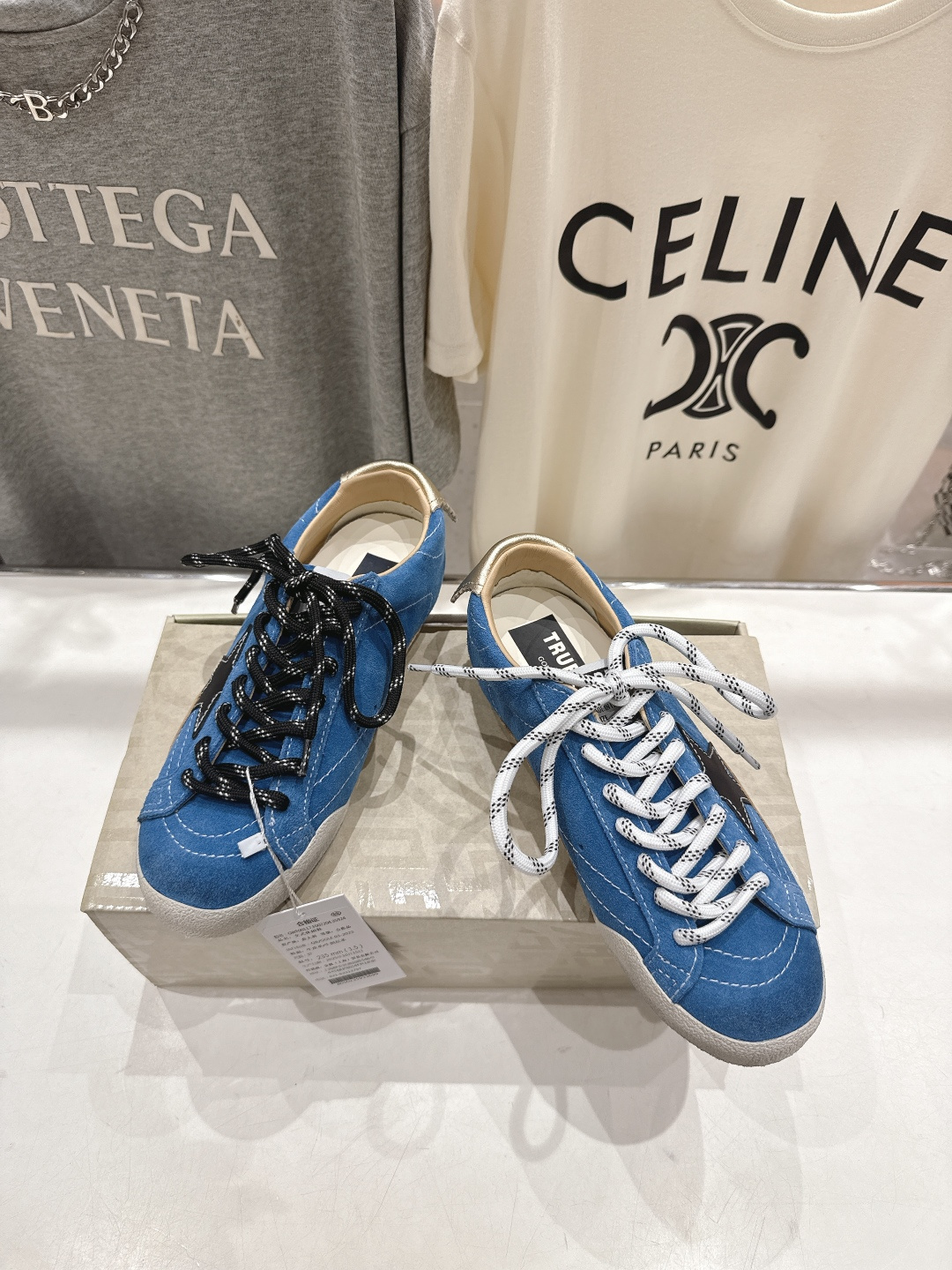 顶级版本 莞货 男码+10 GGDB~~新款做旧脏脏鞋德训鞋休闲鞋情侣款Golden Goose Del