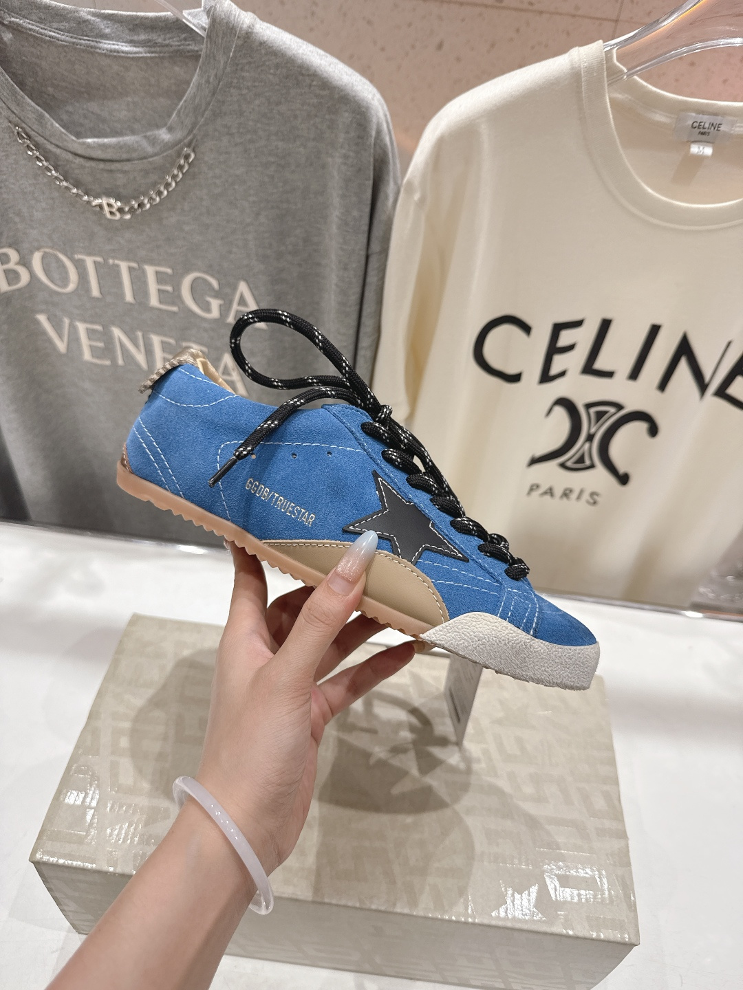 顶级版本 莞货 男码+10 GGDB~~新款做旧脏脏鞋德训鞋休闲鞋情侣款Golden Goose Del