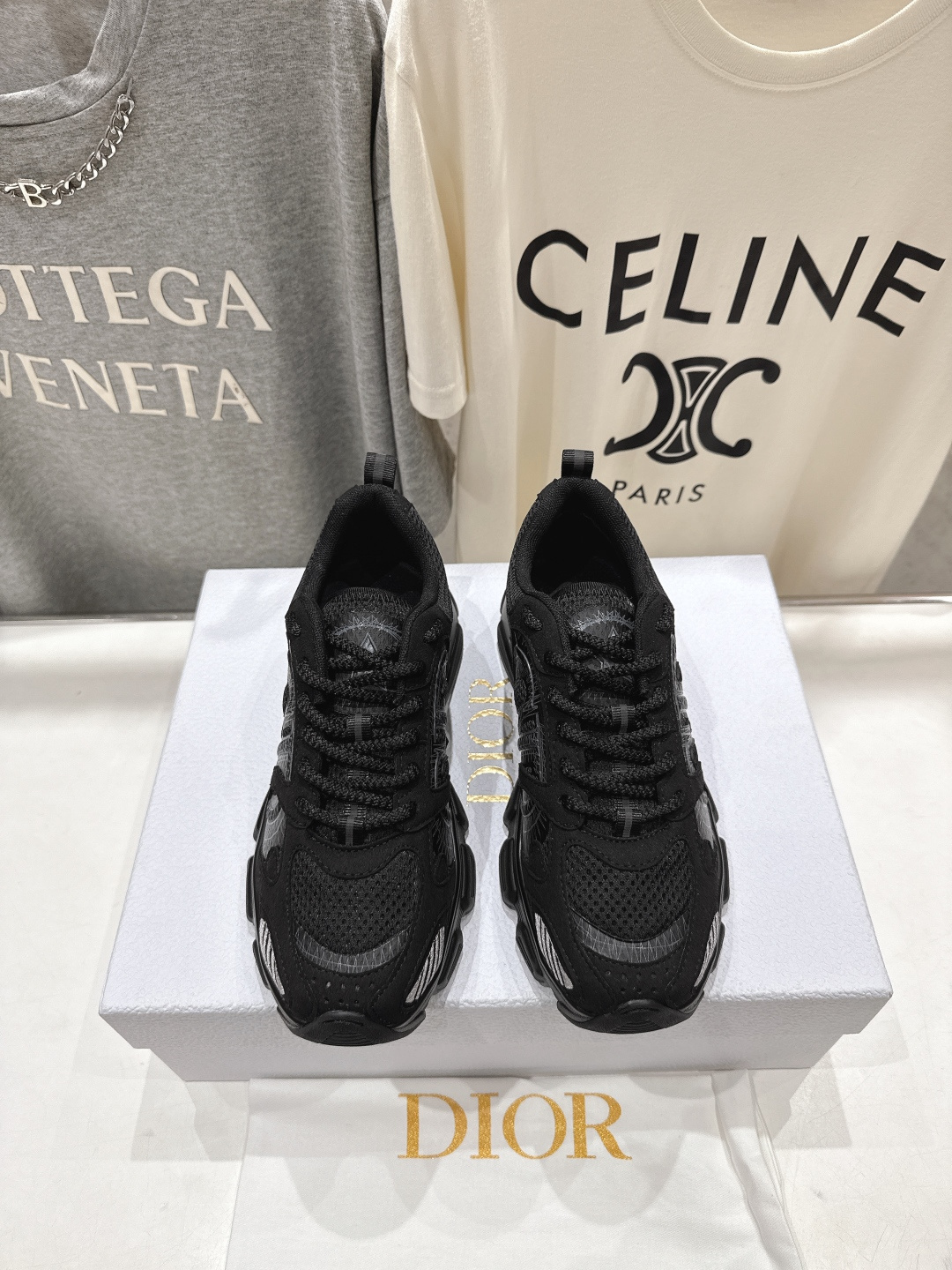 市场高版本 Dior*迪奥D家2025ss秋冬新款厚底休闲运动鞋老爹鞋，融入d家高定精神诠释经典跑鞋！原