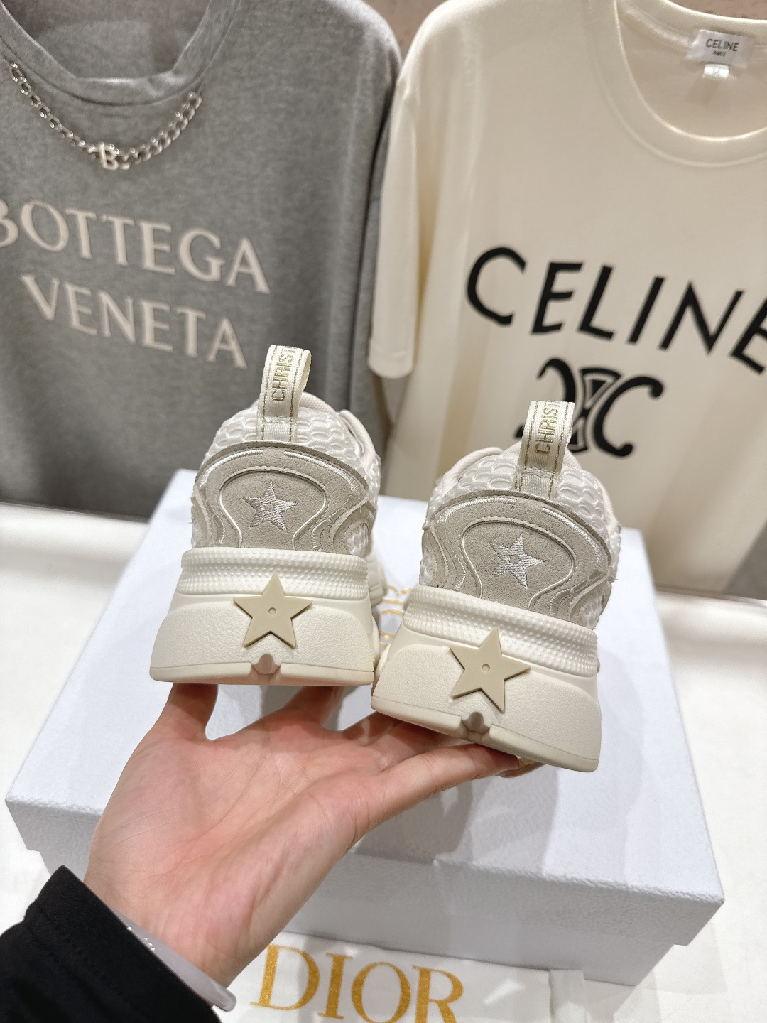 市场高版本 Dior*迪奥D家2025ss秋冬新款厚底休闲运动鞋老爹鞋，融入d家高定精神诠释经典跑鞋！原