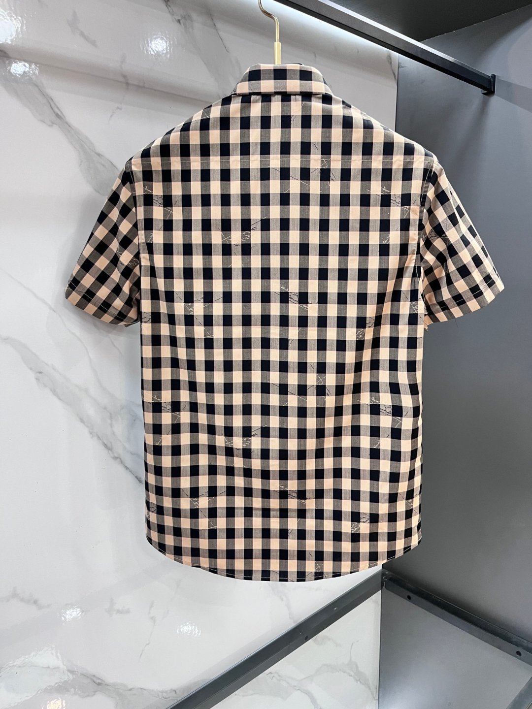 巴宝莉  官网1:1原单品质26ss新款秋冬格子对位衬衫原版3,200购入开发，面料采用100%锦纶定织