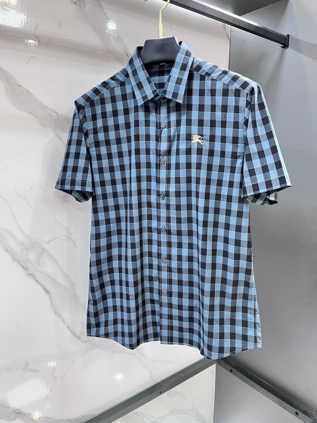 巴宝莉  官网1:1原单品质26ss新款秋冬格子对位衬衫原版3,200购入开发，面料采用100%锦纶定织