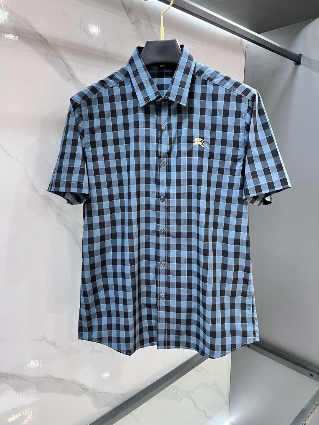 巴宝莉  官网1:1原单品质26ss新款秋冬格子对位衬衫原版3,200购入开发，面料采用100%锦纶定织