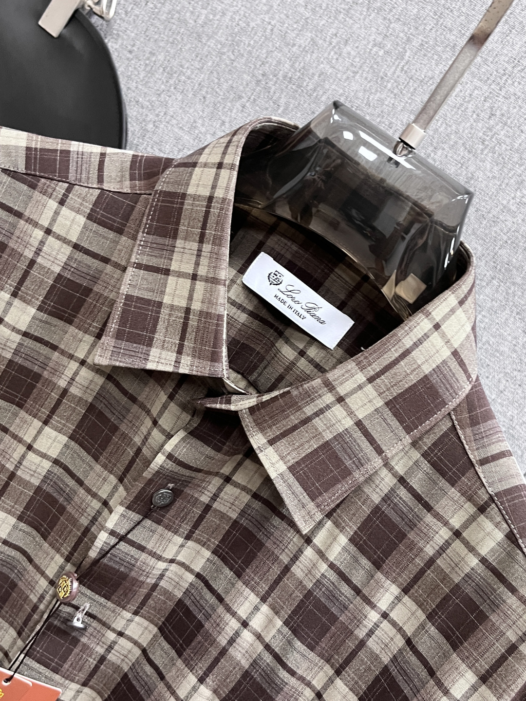 Loro Piana 1965ss新款男士长袖 衬衫 衬衣，高端版本！定制面料 透气舒适度高，细节无可挑