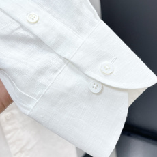 Loro Piana 老钱风亚麻衬衫,经典中式领,三个色经典入荷。。。自然垂坠不软塌,商务休闲一键切换, Loro Piana 老钱风亚麻衬衫,经典中式领,三个色经典入荷。。。自然垂坠不软塌,商务休闲一键切换,