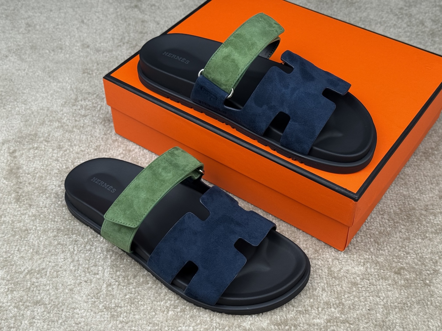 Hermes Chypre Sandal, Cowhide Leather, Full Packaging, Size 36-47 4 cmp i1746554978538 2666 0 2