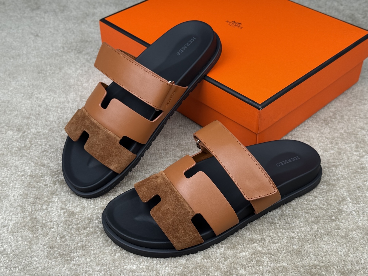 Hermes Chypre Sandal: Top Layer Cowhide, Premium Quality, Full Shoe Packaging 4 cmp i1746555022379 3827 0 2