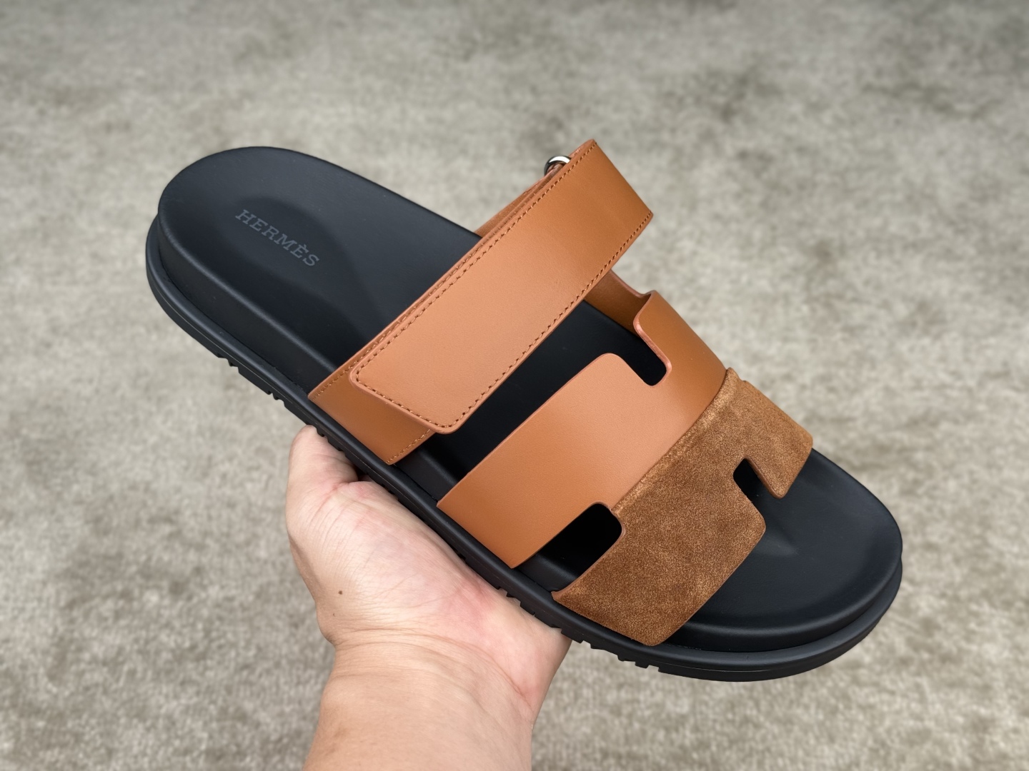 Hermes Chypre Sandal: Top Layer Cowhide, Premium Quality, Full Shoe Packaging 6 cmp i1746555025457 767 0 4