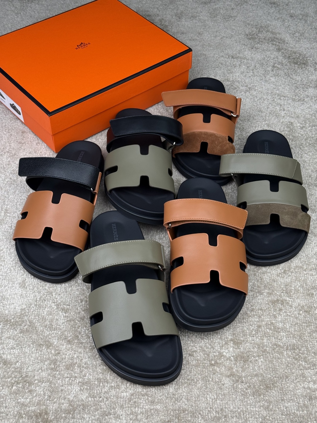 Hermes Chypre Sandal: Top Layer Cowhide, Premium Quality, Full Packaging 8 cmp i1746555050471 9580 0 6