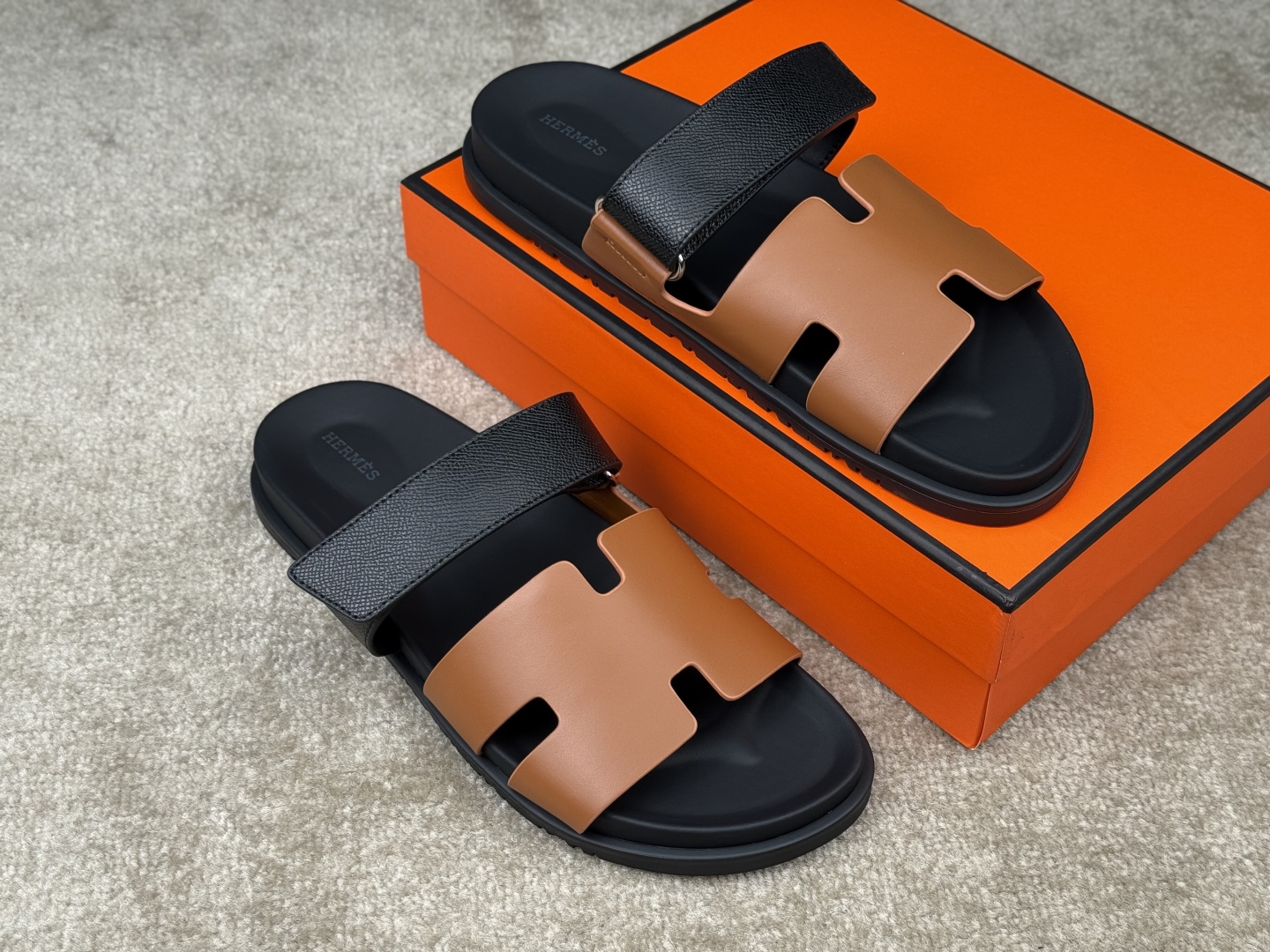 Hermès Chypre Sandal: Top Layer Cowhide, Premium Quality, Sizes 36-47 3 cmp i1746555113653 1406 0 2