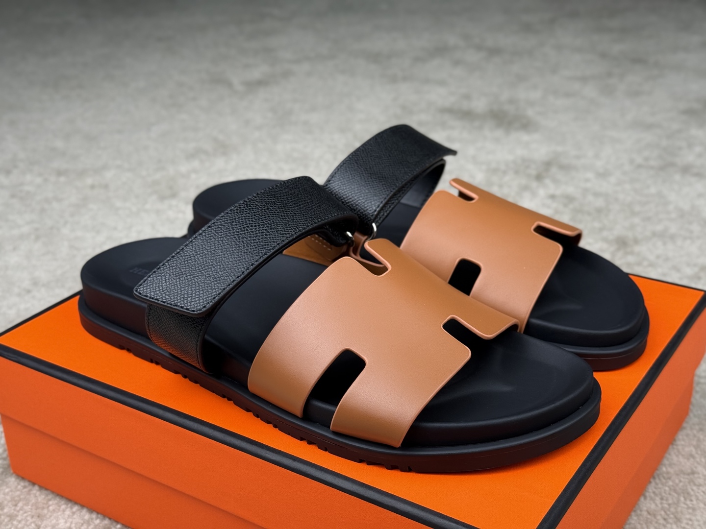 Hermès Chypre Sandal: Top Layer Cowhide, Premium Quality, Sizes 36-47 1 cmp i1746555113673 52 0 0