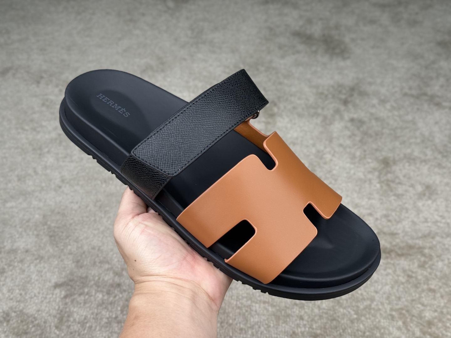 Hermès Chypre Sandal: Top Layer Cowhide, Premium Quality, Sizes 36-47 6 cmp i1746555113712 1933 0 5