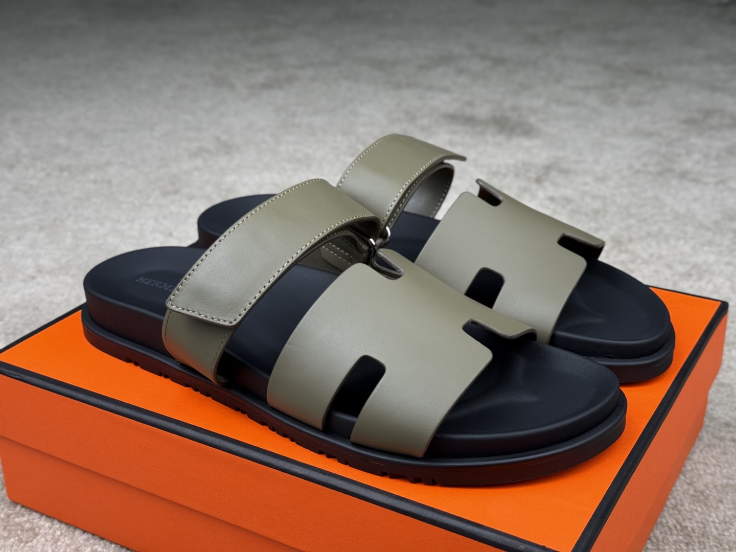 Hermès Chypre Sandal | Top Layer Cowhide | Full Packaging | Size 36-47 1 cmp i1746555155521 7129 0 0