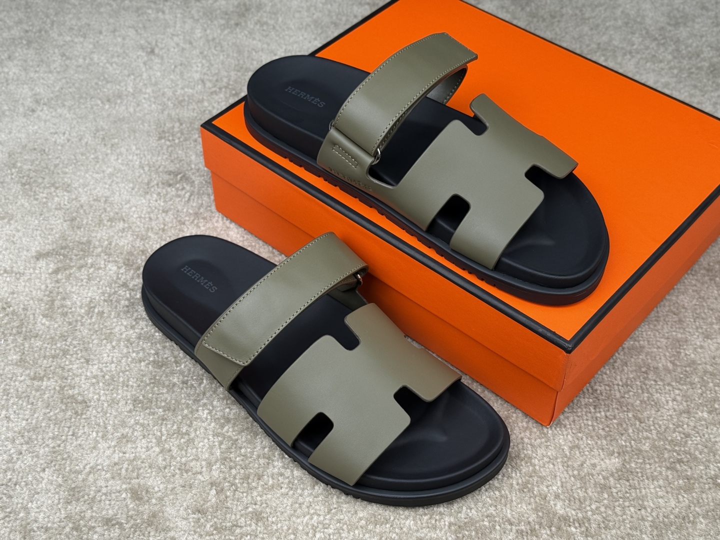 Hermès Chypre Sandal | Top Layer Cowhide | Full Packaging | Size 36-47 3 cmp i1746555155538 9733 0 2