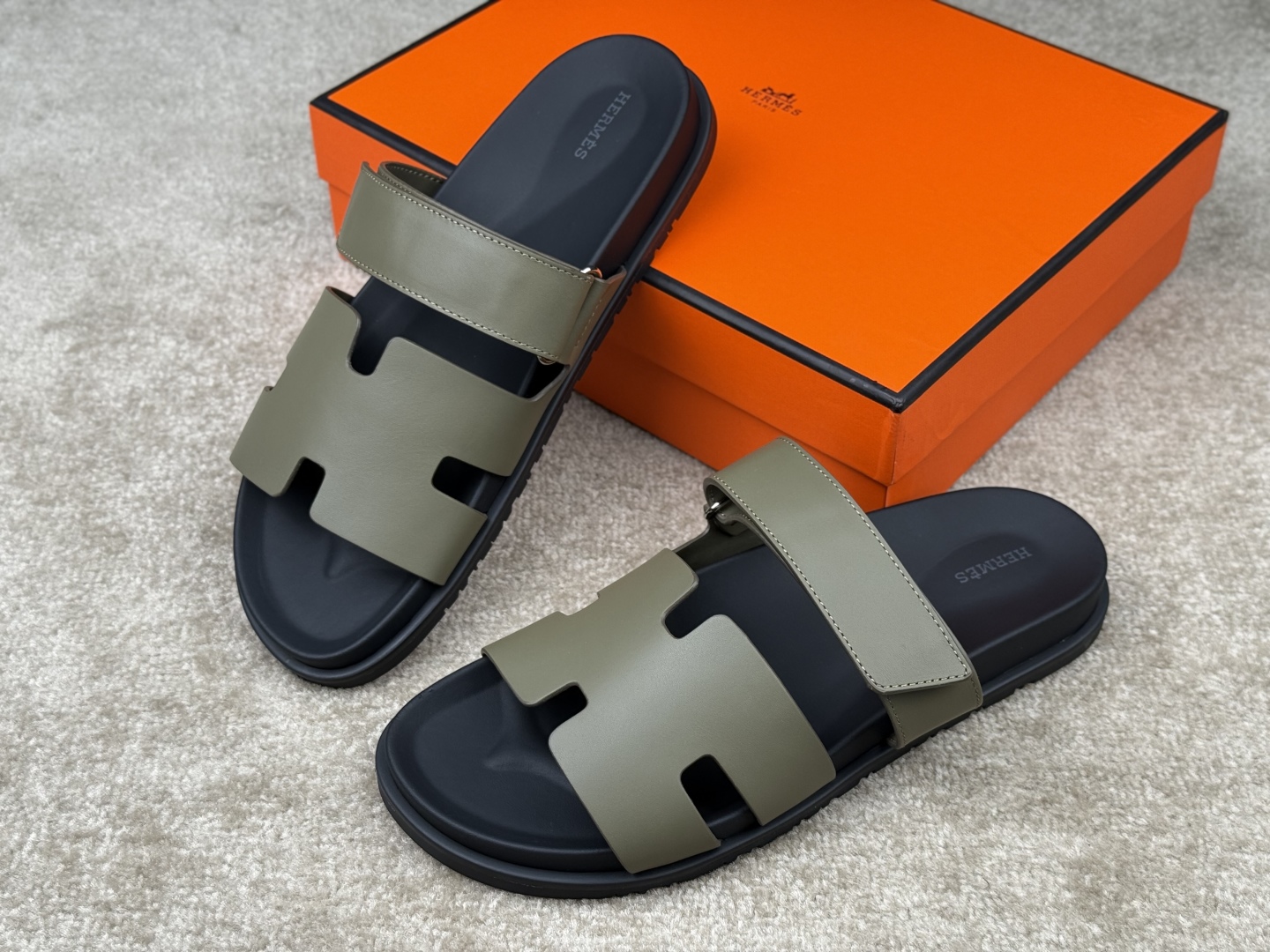 Hermès Chypre Sandal | Top Layer Cowhide | Full Packaging | Size 36-47 4 cmp i1746555155550 718 0 3