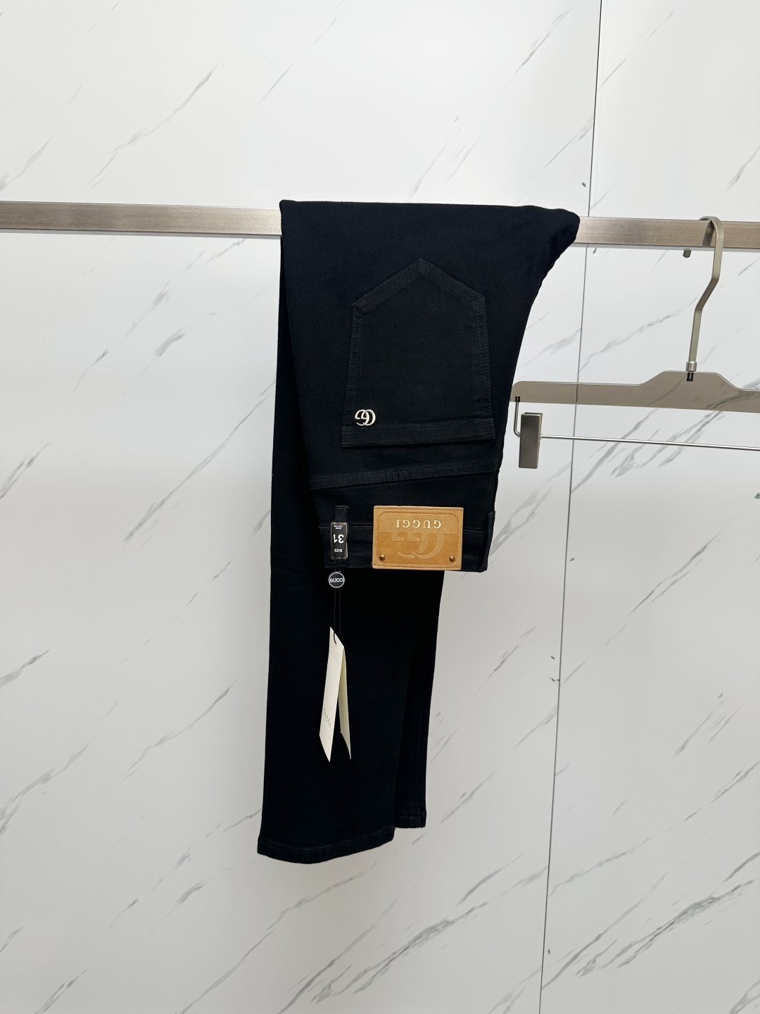 Gucci Black Wash Denim Jeans with Signature Logo and Hardware Details 3 cmp i1741435731213 8643 0 1