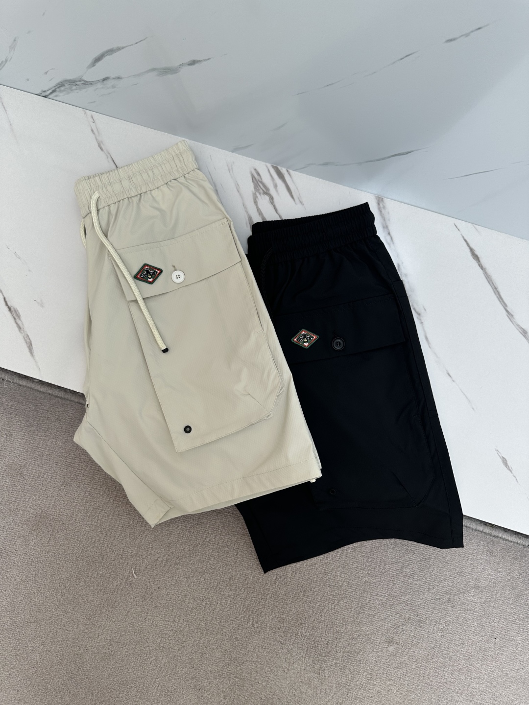 Gucci High-Density Fabric Shorts - Trendy Unisex Design, Sizes M-2XL 5 cmp i1745234487425 4782 0 3