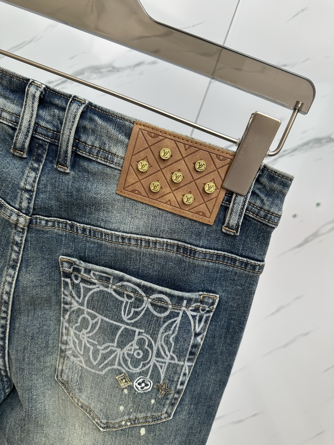 Louis Vuitton 2025 Classic Logo Denim Jeans,Original Design, Jeans Size 29-38 9 cmp i1745753930302 9704 0 7