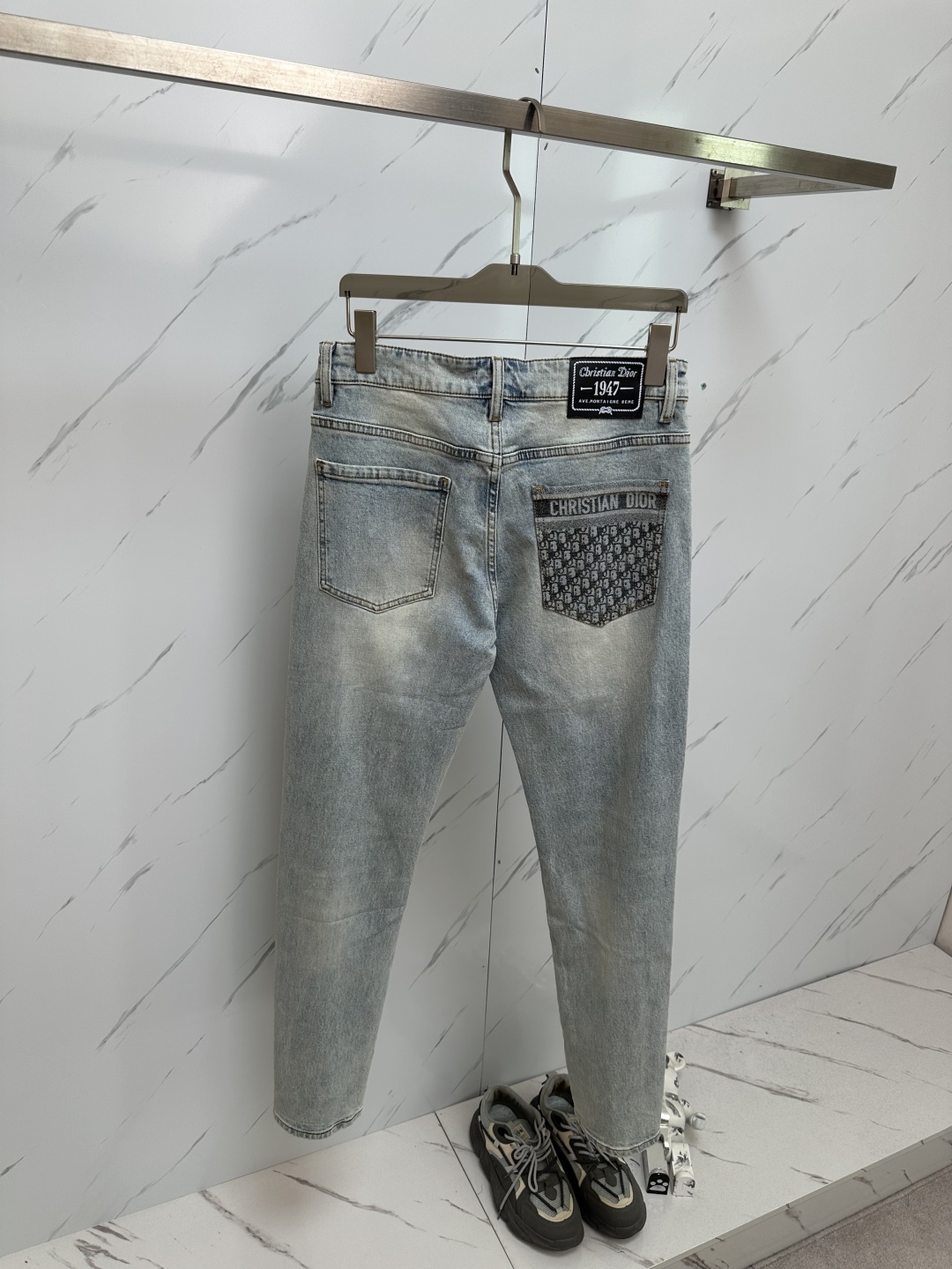 Dior 2025 New Original Jeans, Classic Logo Design, Full Label, Denim Fabric 10 cmp i1745839859248 4217 0 8