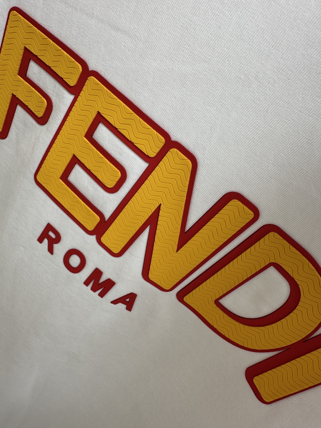 Fendi Roma Logo T-Shirt - Short Sleeve Crew Neck Tee for Men - Summer Fashion 7 cmp i1745840130075 1362 0 5