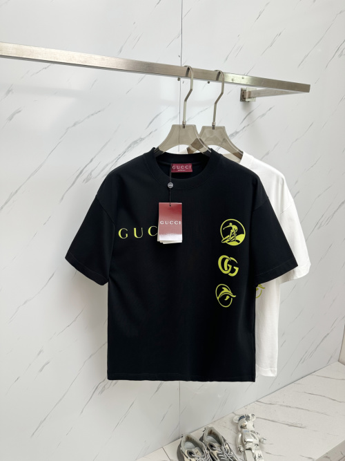 Gucci 2025 Summer Fashionable Casual Round Neck Short Sleeve T-Shirt 1 Gucci 2025 Summer Fashionable Casual Round Neck Short Sleeve T-Shirt