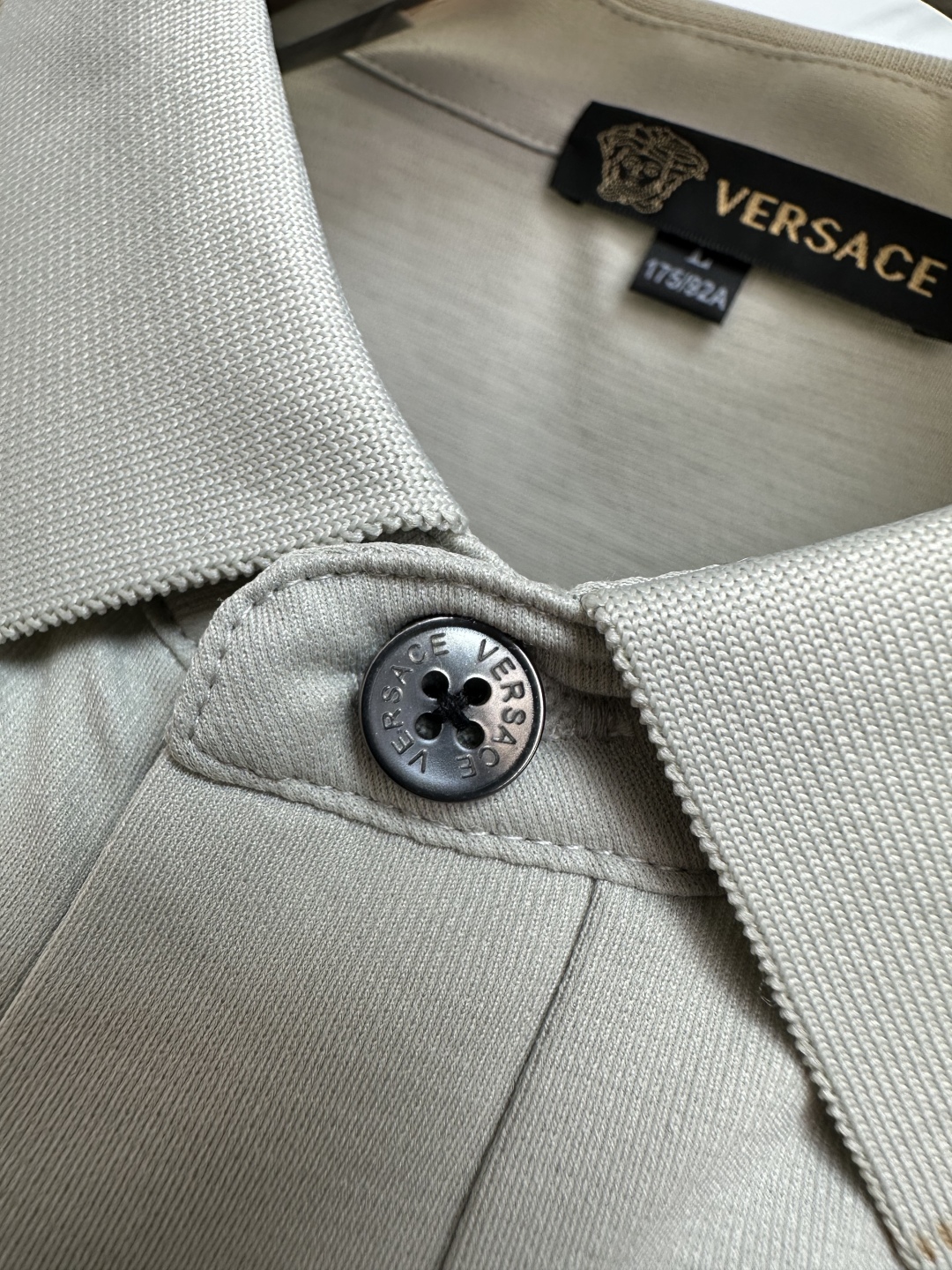 Versace Polo Shirt - Premium Silk Blend, Designer Short Sleeve Top 7 cmp i1746705979477 1277 0 5