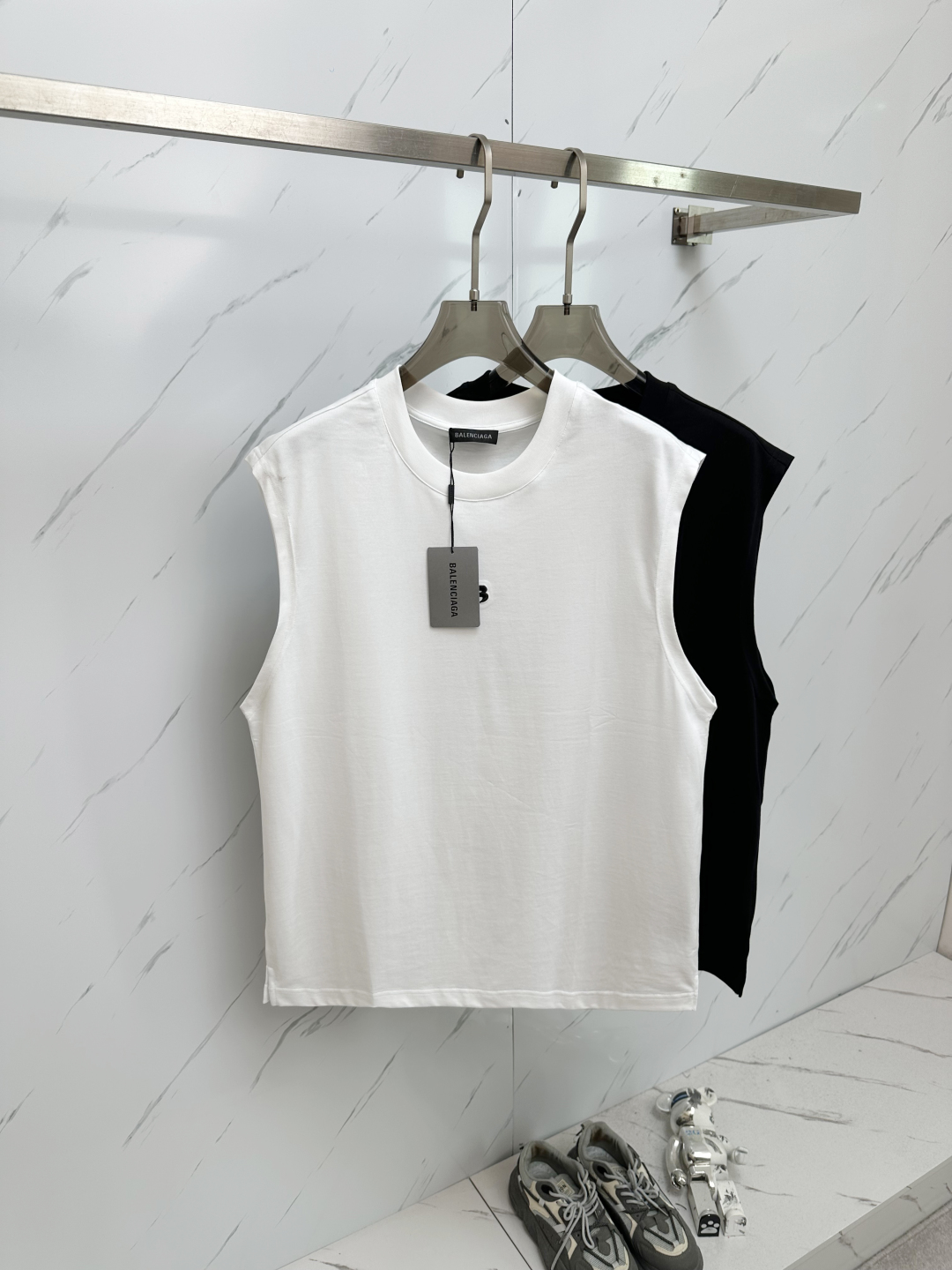 Débardeur Balenciaga Logo Design Collection Printemps/Été 2025 Unisexe
