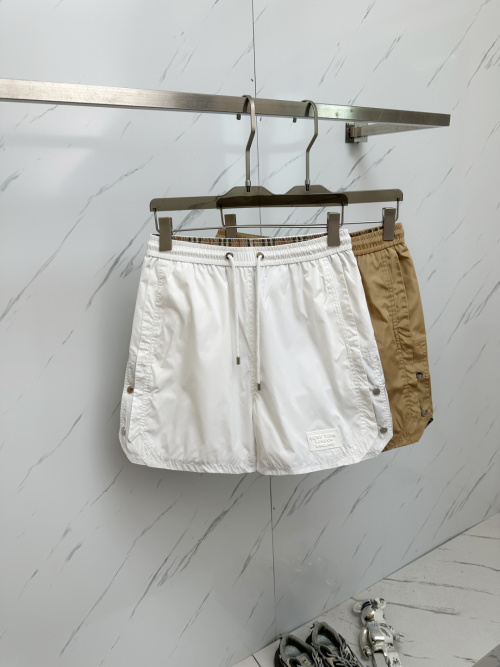 Burberry Men's Drawstring Swim Shorts - Quick Dry Fabric, Comfortable Fit