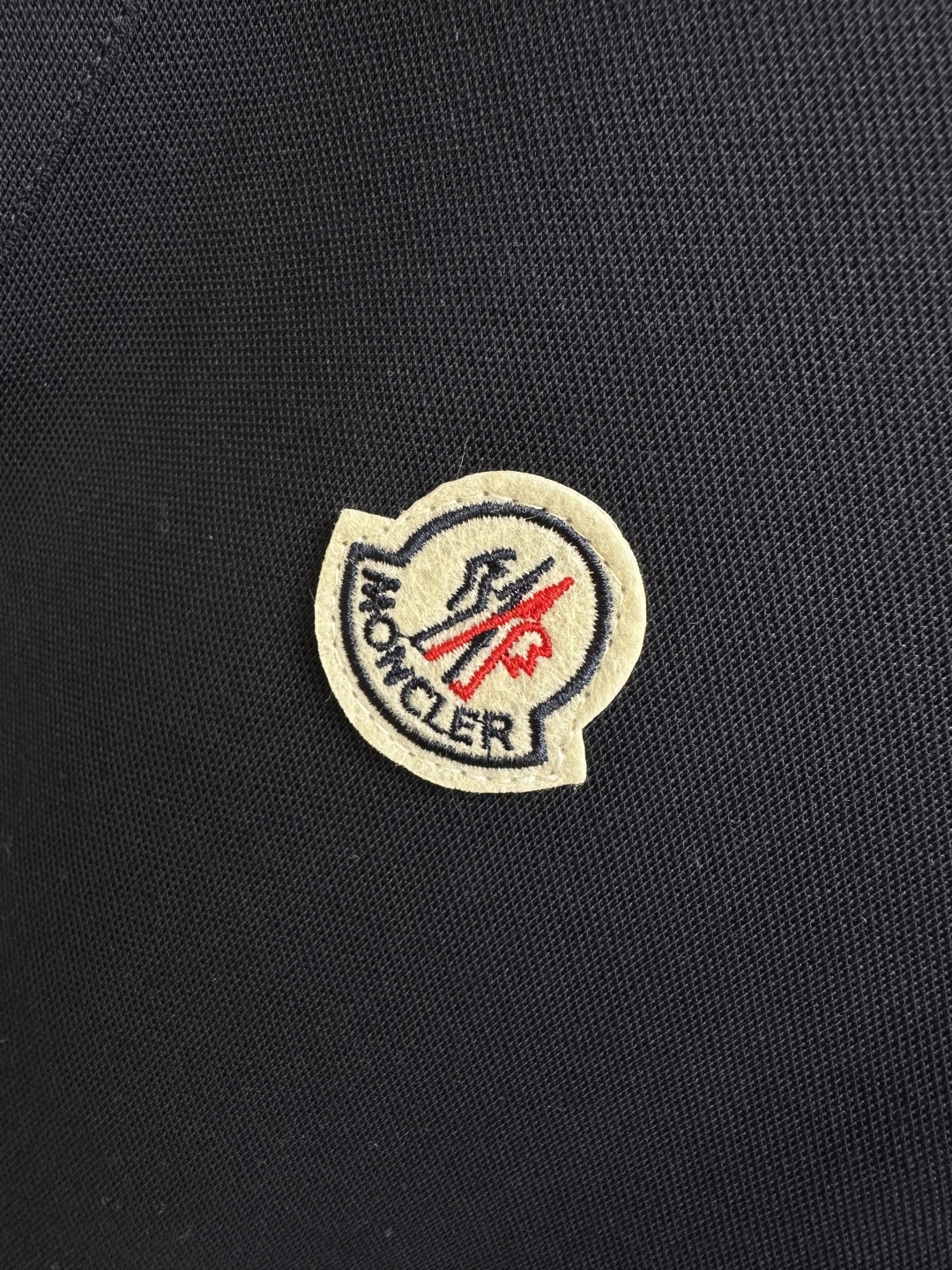 Moncler Men's Polo Shirt - Short Sleeve, Tri-Color Trim, Premium Cotton 6 cmp i1749383563515 5141 0 4