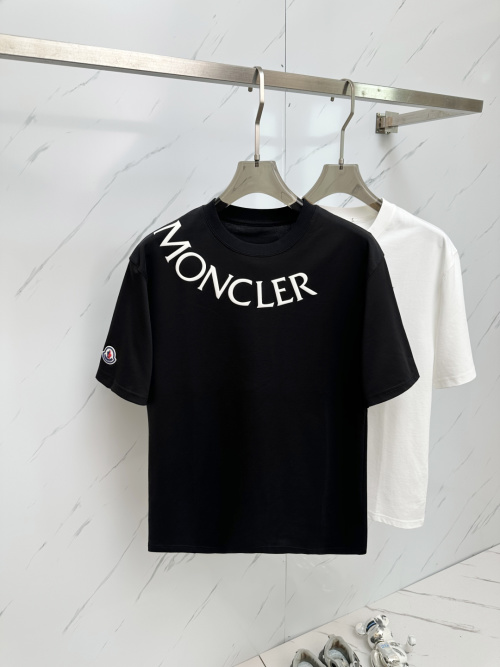 Moncler Men's Classic Logo Short Sleeve T-Shirt, Casual Basic Tee 1 Moncler Men's Classic Logo Short Sleeve T-Shirt, Casual Basic Tee